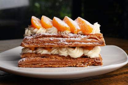 Peach Strudel (Single Portion) - Kenny Hills Bakers