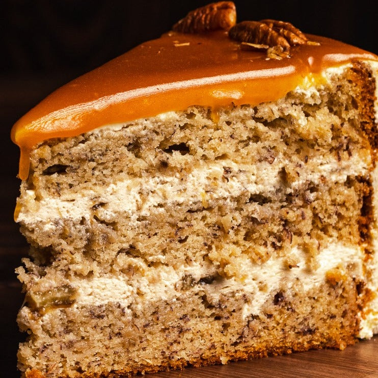 Caramel Banana Cake